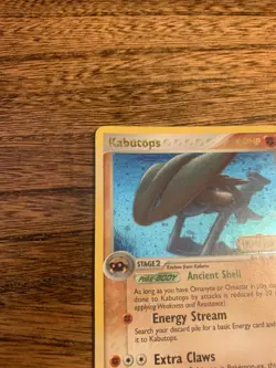 Pokemon - Kabutops 7/92 - Holo - LEGEND MAKER STAMP - *NM* - Image 3