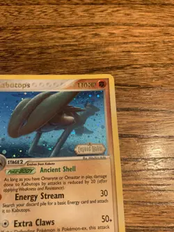 Pokemon - Kabutops 7/92 - Holo - LEGEND MAKER STAMP - *NM* - Image 4