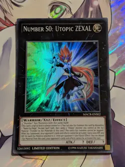 MACR-ENSE2 Number SO: Utopic ZEXAL Super Rare Limited Edition NM Yugioh - Image 1