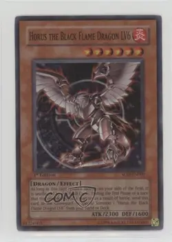 SR - Horus the Black Flame Dragon LV6 1st Ed. YuGiOh Soul of Duelist #SOD-EN007 - Image 1