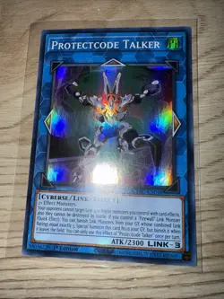 Yugioh Protectcode Talker CYAC-EN048 Super Rare 1st Ed NM - Image 1