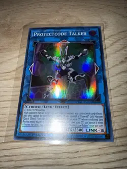 Yugioh Protectcode Talker CYAC-EN048 Super Rare 1st Ed NM - Image 2