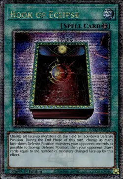 Yu-Gi-Oh! Book of Eclipse Quarter Century Secret Rare RA02-EN054 - Image 1