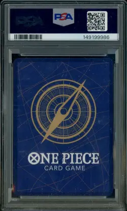 2022 One Piece OP01 Alternate Art #120 Shanks PSA 10 GEM MINT - Image 2