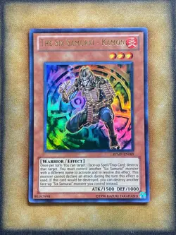 Yugioh The Six Samurai - Kamon RYMP-EN089 Ultra Rare NM - Image 1