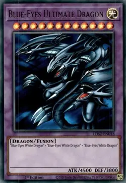 Yugioh! LP Blue-Eyes Ultimate Dragon - LDS2-EN018 - Ultra Rare - 1st Edition Lig - Image 1