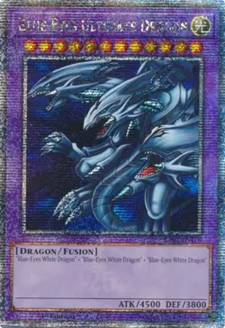 Yugioh! LP Blue-Eyes Ultimate Dragon - RA03-EN178 - Quarter Century Secret Rare - Image 1