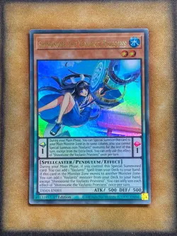 Yugioh Shinonome the Vaylantz Priestess TAMA-EN001 Ultra Rare 1st Ed NM - Image 1