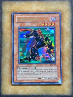Yugioh Strike Ninja IOC-007 Ultra Rare Original Print NM - Image 1