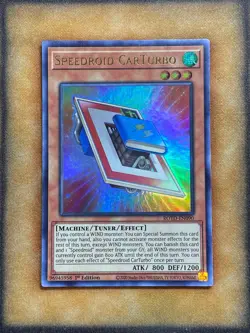 Yugioh Speedroid CarTurbo ROTD-EN090 Ultra Rare 1st Ed NM - Image 1