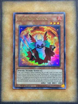 Yugioh Soul Resonator SDCK-EN001 Ultra Rare 1st Ed NM - Image 1