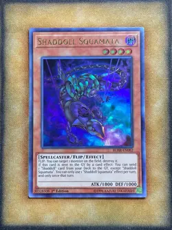 Yugioh Shaddoll Squamata BLHR-EN082 Ultra Rare 1st Ed NM - Image 1