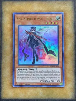 Yugioh Sky Striker Ace - Roze IGAS-EN020 Ultra Rare 1st Ed NM - Image 1
