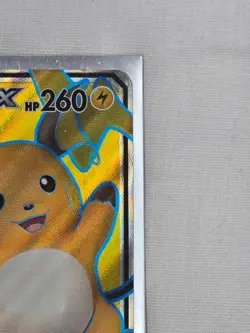 Pokemon Raichu & Alolan Raichu GX Tag Team Holographic Card HP260 #220/236 - Image 4