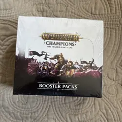 Warhammer Age of Sigmar Champions TCG Augmented Reality Booster Card Box Case 5060583825013 - Image 1
