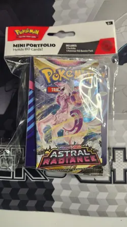 Re-sealed Pokemon Mini Binder!, Code Card & Rare Cards! - Image 2