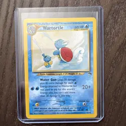 Pokemon TCG Wartortle Card 15/18 Southern Islands Promo - Image 1