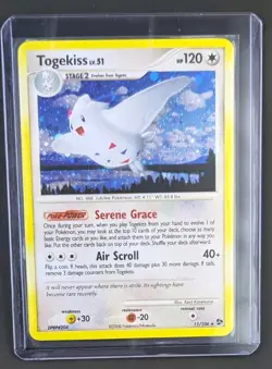 Pokemon TCG Togekiss Non-Holo Rare Card 11/106 D&P Great Encounters - Image 1