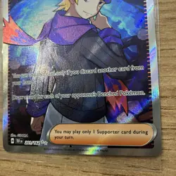 Pokemon Card Morty's Conviction 201/162 Ultra Rare Holo Temporal Forces MINT - Image 3