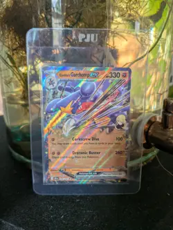 Cynthia's Garchomp EX Holo Double Rare Card 104/182 Sv10: Destined Rivals - Image 3