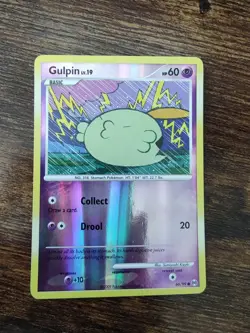 Gulpin 66/99 Reverse Holo Platinum Arceus Pokemon - Image 1
