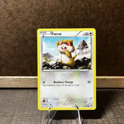 Patrat - 110/135 - Common Plasma Storm Pokemon Card - Image 3