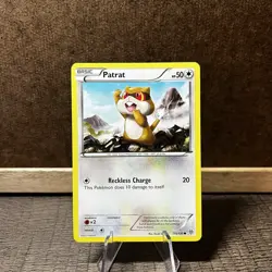 Patrat - 110/135 - Common Plasma Storm Pokemon Card - Image 5