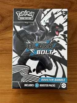POKEMON TCG SCARLET & VIOLET BLACK BOLT BOOSTER BUNDLE FACTORY SEALED BOX NEW - Image 1