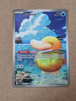 Psyduck 226/217 Illustration Rare Ascended Heroes Pokemon TCG - Image 1