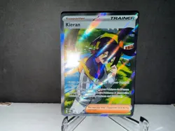 2024 Pokemon TCG Kieran 206 Twilight Masquerade Full Art Ultra Rare Card NM+ - Image 1