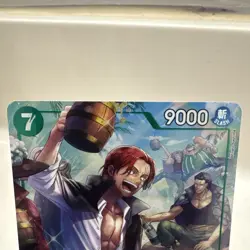 Shanks (Alternate Art) OP14-027 The Azure Sea's Seven Foil MINT One Piece TCG - Image 2