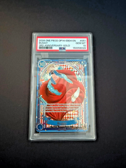 Buggy SP GOLD - OP09-051 PSA 10 The Azure Sea's Seven R One Piece - GEM MT - Image 1