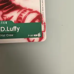 Monkey.D.Luffy P-061 - One Piece TCG - Starter Deck 16: GREEN Uta English Promo - Image 4