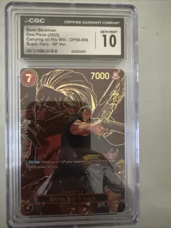 Benn Beckman OP09-009 One Piece Alternative Art CGC 10 - Image 1