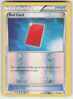 Red Card Uncommon Generations 71/83 Item, Reverse Holo LP-NM - Image 1