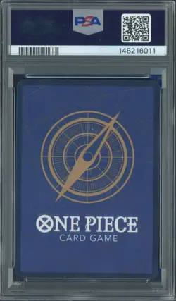 2023 One Piece OP03 EN Monkey D Luffy Wanted Alternate Art #012 PSA 10 GEM MINT - Image 2