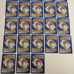 50 Vintage Pokemon Card Lot Light Play Condition Common & Uncommon Free Shipping - Image 5