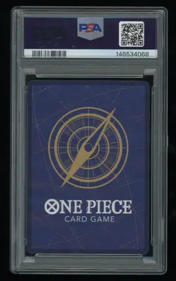 2024 One Piece EN Monkey D. Luffy P-080 Bandai Card Games Fest PSA 10 Promo TCG - Image 2