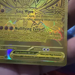 Pokemon Mega Zygarde EX Full Art Foil Dragon 310 HP Card 124/088 2026 English - Image 5