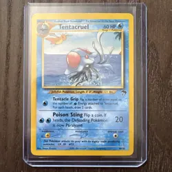 Tentacruel 10/18 HP - Southern Islands Promo Non-Holo Pokemon Card TCG - Image 1