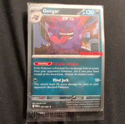 Pokemon Gengar Promo Card 050/088 Mind Jack GameStop Exclusive English 2026 - Image 1
