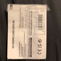 Pokemon Gengar Promo Card 050/088 Mind Jack GameStop Exclusive English 2026 - Image 2