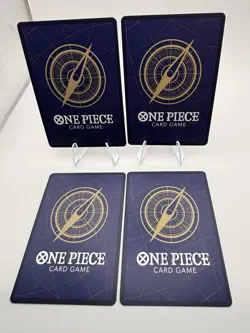 Bandai One Piece Card Game OP13 Shanks OP13-065 Foil x4 play set - Image 4