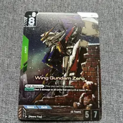 Wing Gundam Zero GD01-024 Lr+ Foil Gundam Card Game NM Mint - Image 2