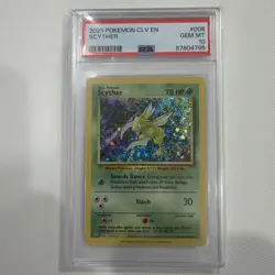 Pokemon Scyther Holo CLV 006/034 Trading Card Game Classic PSA 10 *LOW POP* - Image 1