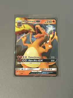 Pokemon Charizard GX Hidden Fates Ultra Rare Holo 9/68 TCG Card English 2019 - Image 1