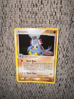 2007 Pokemon EX Power keepers 3/108 Armaldo Reverse Holo MINT Rare Card FLAWLESS - Image 1