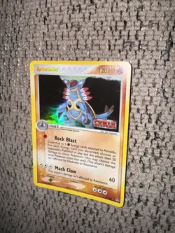 2007 Pokemon EX Power keepers 3/108 Armaldo Reverse Holo MINT Rare Card FLAWLESS - Image 2