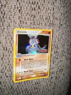 2007 Pokemon EX Power keepers 3/108 Armaldo Reverse Holo MINT Rare Card FLAWLESS - Image 3