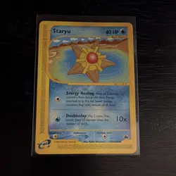 Pokemon Staryu Skyridge 103/144 Common 40 HP Water Basic Regular Card English - Image 1